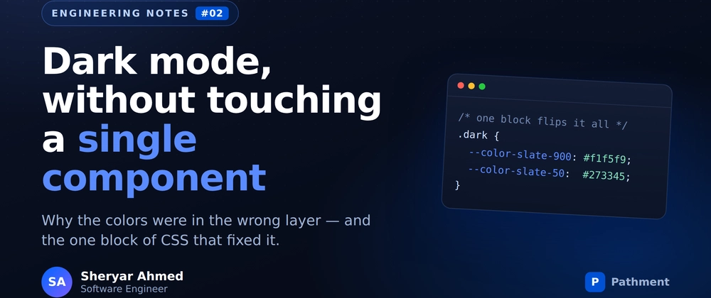 Dark Mode Without Touching a Single Component